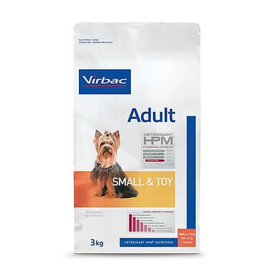 Virbac - Croquettes Veterinary HPM Adult Small & Toy Dog pour Chiens - 3Kg