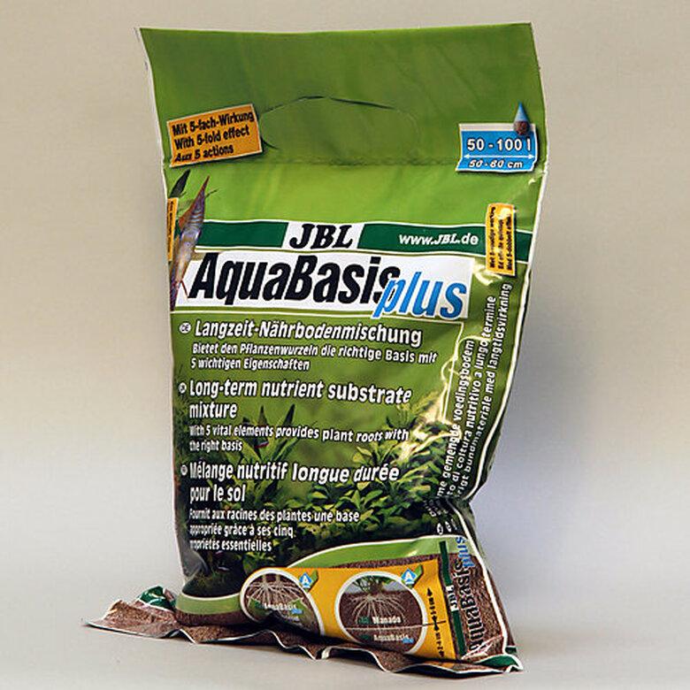 JBL - Substrat Mélange Nutritif AquaBasis Plus pour Aquarium - 2,5L  image number null
