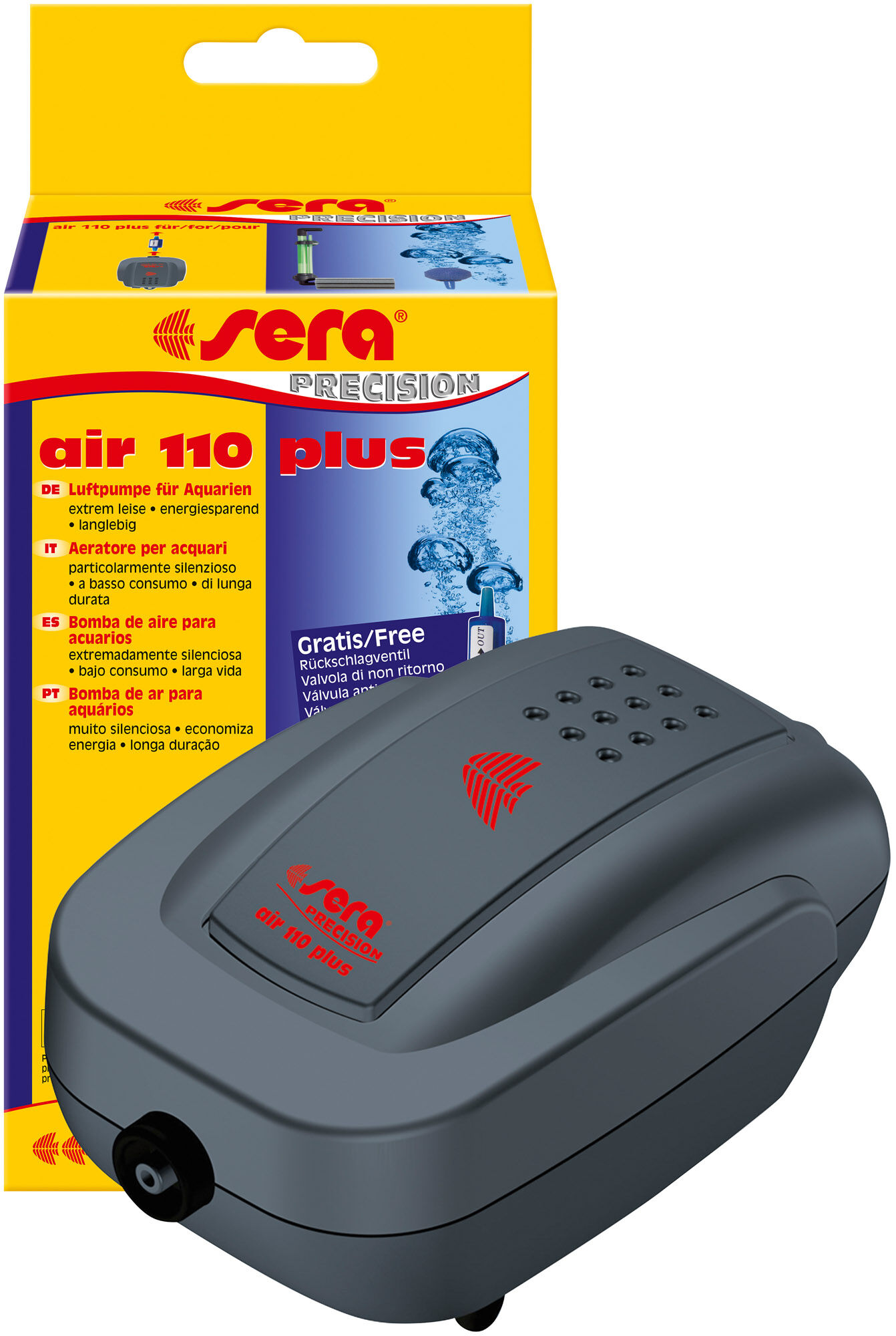 Sera - Pompe &agrave; Air 110 Plus pour Aquarium Image num&eacute;ro 1