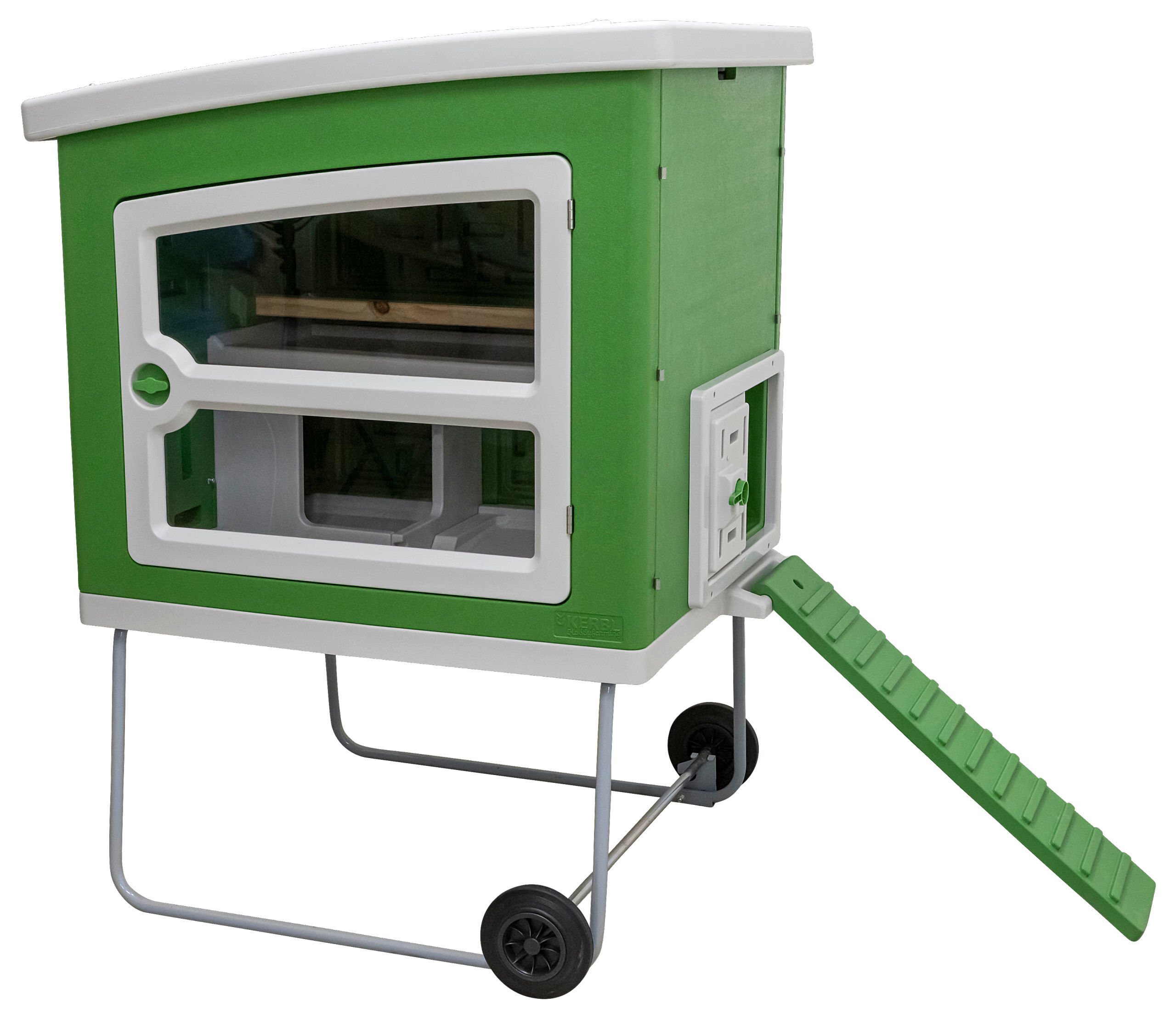 KERBL - POULAILLER MOBILE COOP EN PLASTIQUE 119X96X162 CM Image num&eacute;ro 1