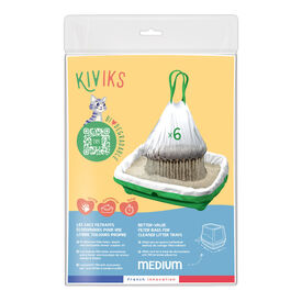 Kiviks - Sacs à Litière Filtrant - Medium