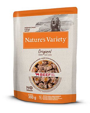 Nature's Variety - Pâtée Wet Original au Bœuf pour Chien - 300g