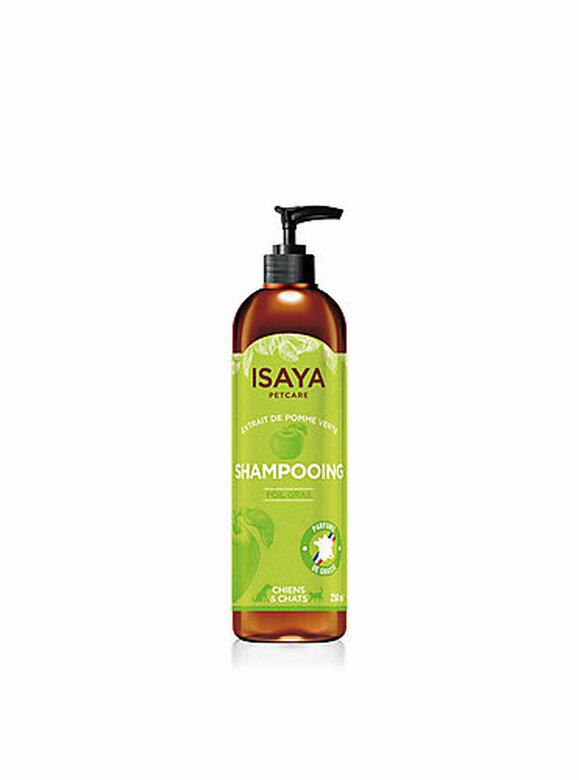 Isaya - Shampoing Poil Gras pour Chien et Chat - 250ml image number null