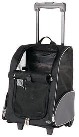 Trixie - Trolley Poussette de Transport sur Roulettes pour Chien et Chat