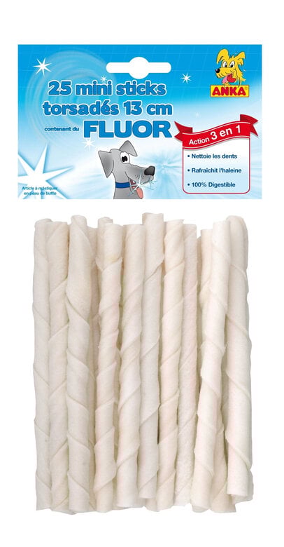 Anka - Mini Sticks Fluor pour Chien - x25 Image numéro 1 Anka - Mini Sticks Fluor pour Chien - x25 Image numéro 1