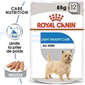 Royal Canin - Sachets Ultra Light en Mousse pour Chien - 12X85g