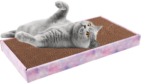 Leeby - Griffoir Everyday Flattie Scratcher pour Chats - 47,5x24,5cm