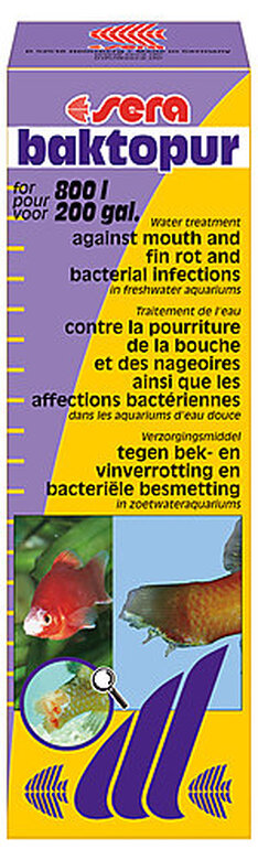 Sera - Traitement de l'Eau Baktopur pour Aquarium d'Eau Douce - 50ml image number null