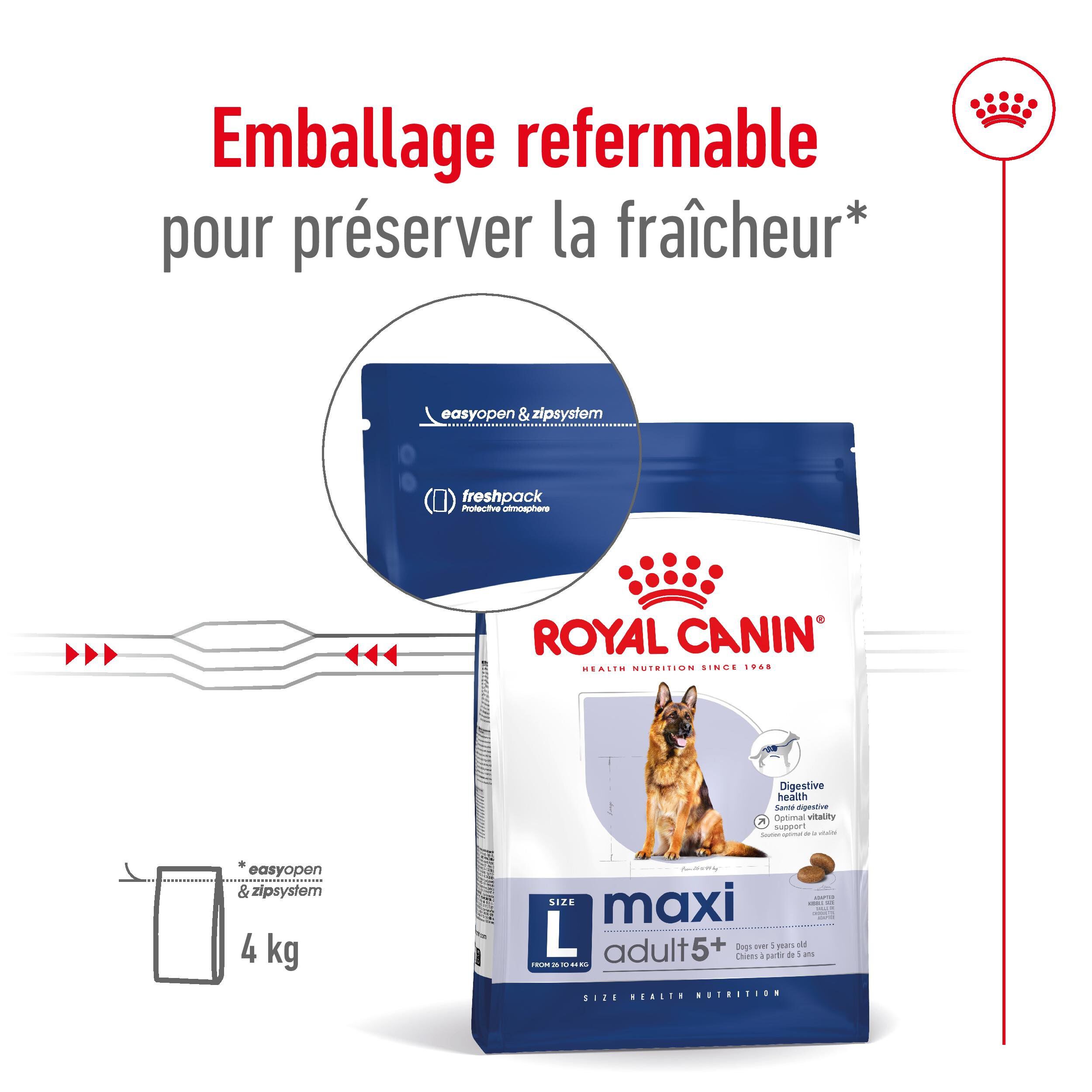 Royal Canin - Croquettes Maxi Adult 5+ pour Grand Chien - 4Kg Image num&eacute;ro 13