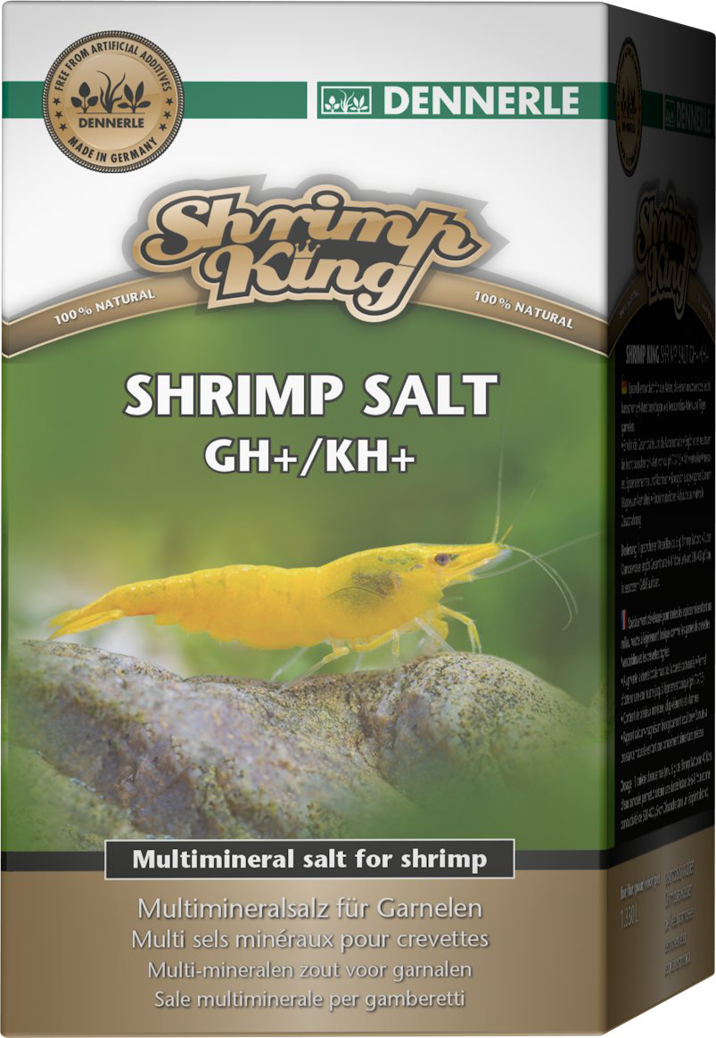 Dennerle - Sel Multi-min&eacute;ral Shrimp King Salt GH/KH+ pour Crevettes - 200g Image num&eacute;ro 2