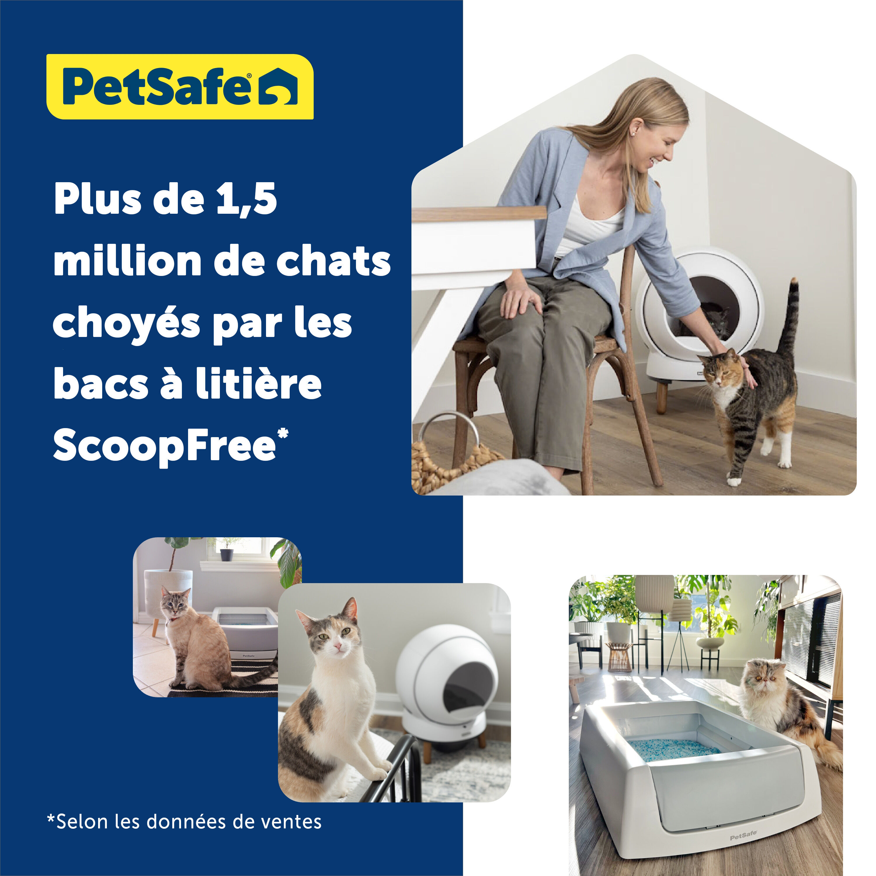 PetSafe - Liti&egrave;re Auto-Nettoyante Smart Spin pour Chats - Blanc Image num&eacute;ro 17