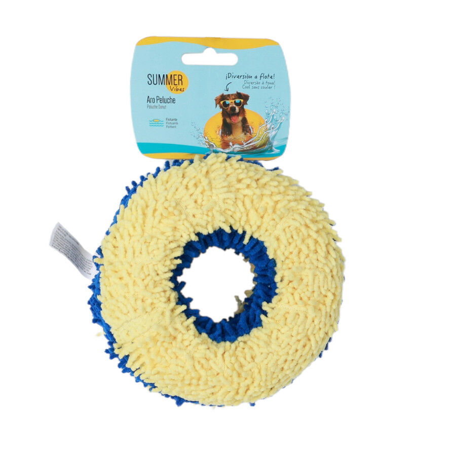 Summer Vibes - Peluche Anneau Flottante pour Chiens - 13cm Image num&eacute;ro 2