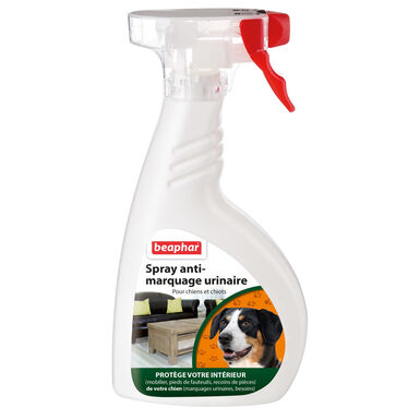 Beaphar - Spray anti-marquage urinaire intérieur pour chien - 400 ml