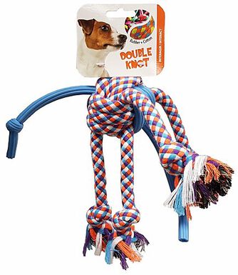 Tyrol - Jouet Atome Twist Rope pour Chien - 30cm