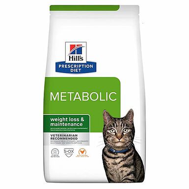 Hill's - Croquettes Prescription Diet Metabolic pour Chats - 3Kg