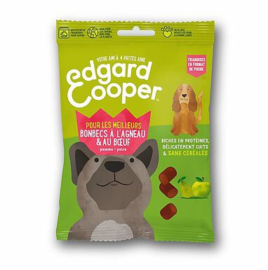 Edgard & Cooper - Bonbecs à l'Agneau pour Chien - 50g