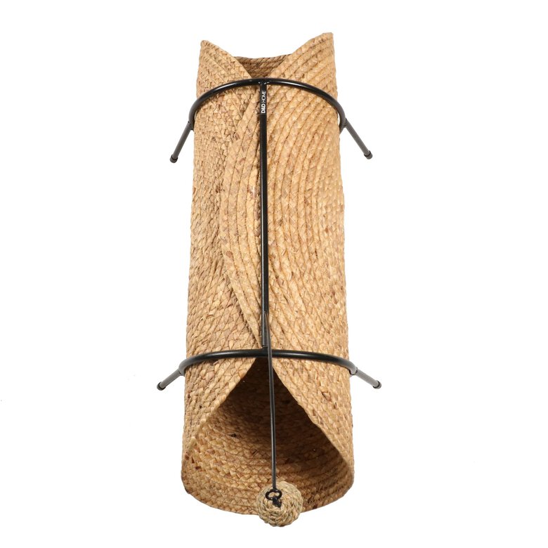 D&D - Tunnel de Jeu Reina Beige pour Chat - 80x36x25cm Image numéro 2 D&D - Tunnel de Jeu Reina Beige pour Chat - 80x36x25cm Image numéro 2