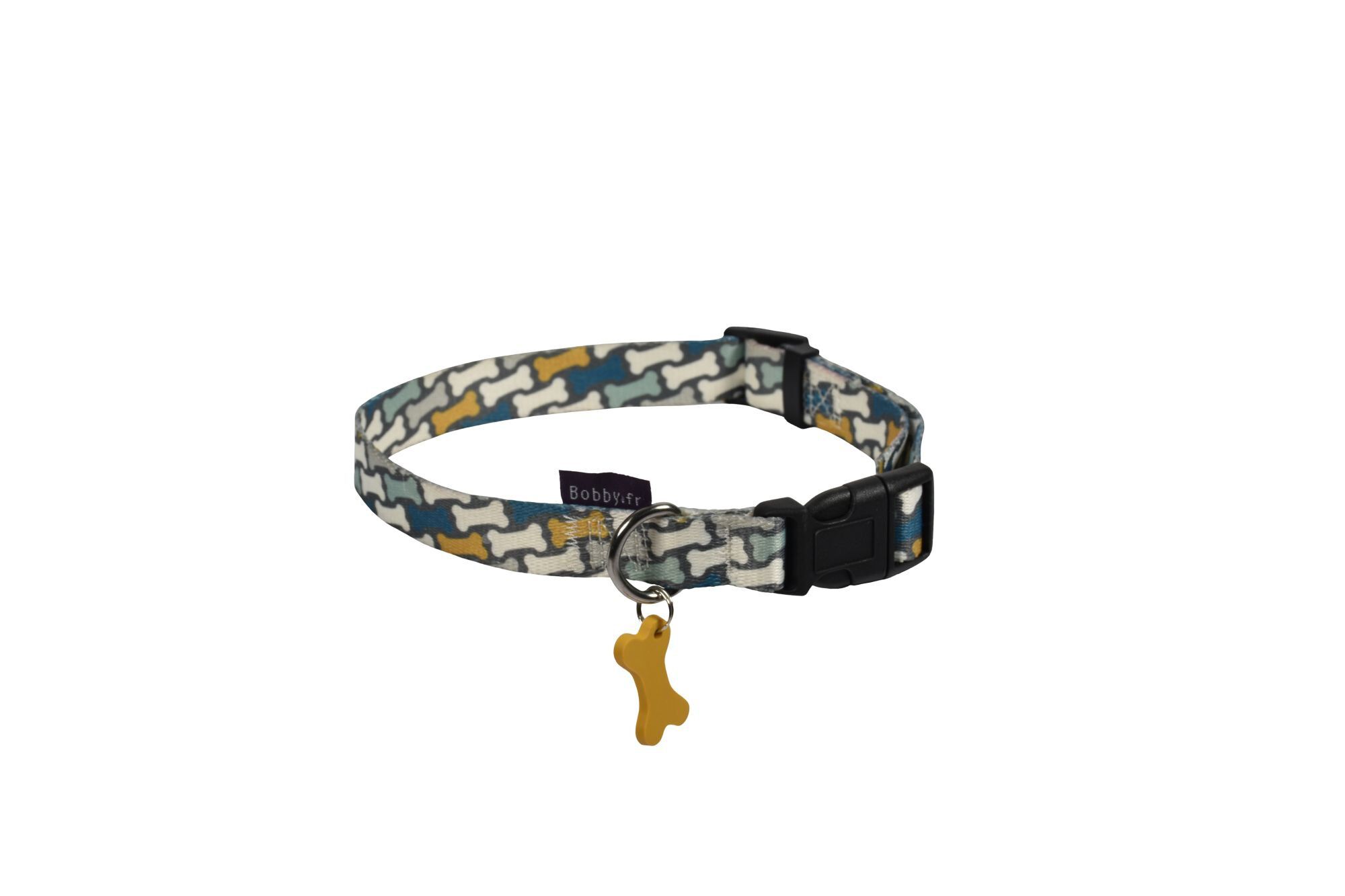 Bobby - Collier Rio Anthracite M pour Chiens - M 52cm Image num&eacute;ro 1