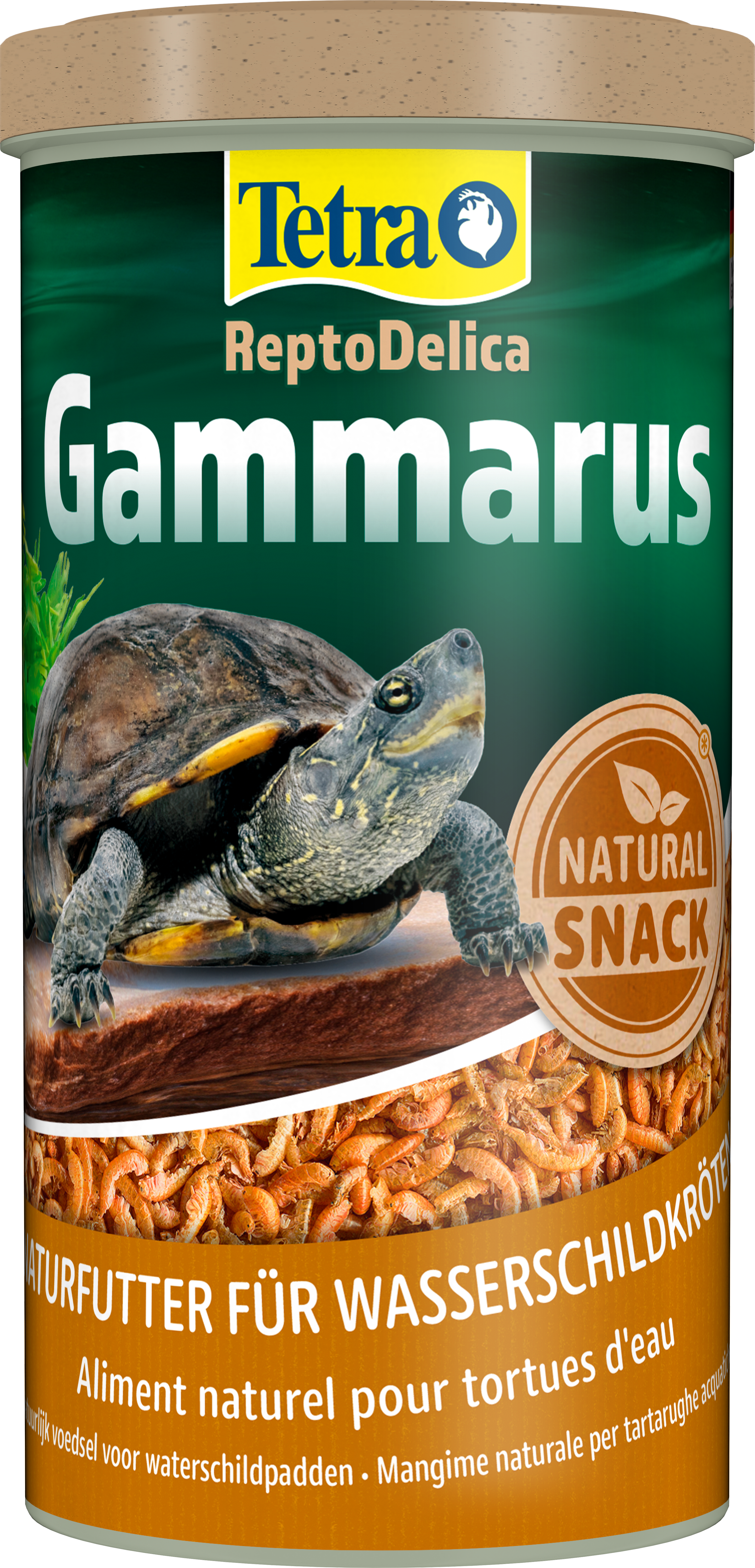 Tetra - Aliment Naturel Gammarus pour Tortues d'Eau - 1L Image num&eacute;ro 1