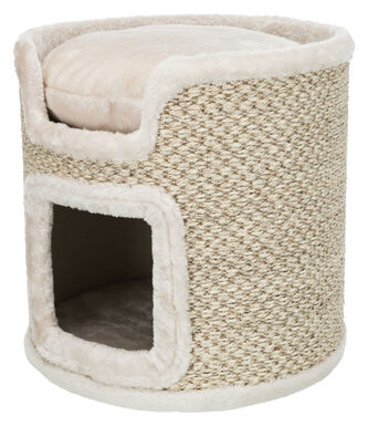 Trixie - Cat Tower Ria gris clair/naturel - 37 cm