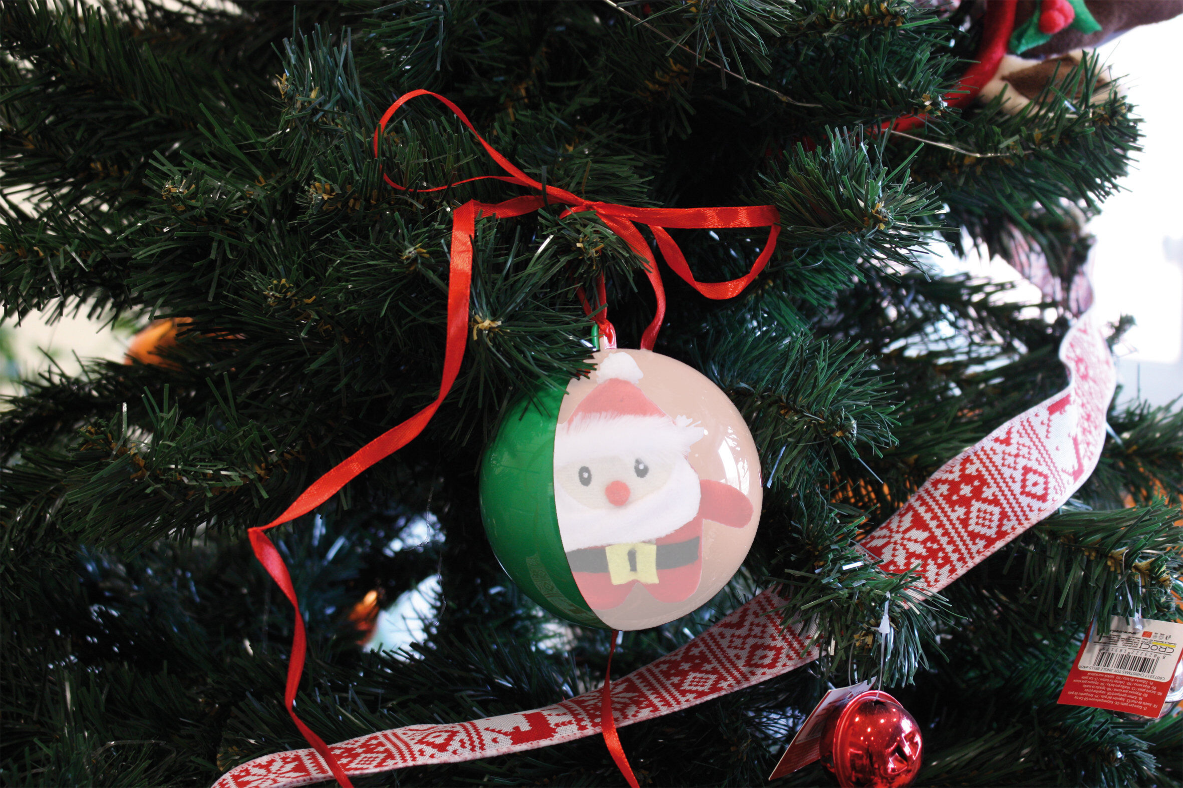 Croci - Jouet Boule de No&euml;l Surprise pour Chat -  10cm Image num&eacute;ro 3