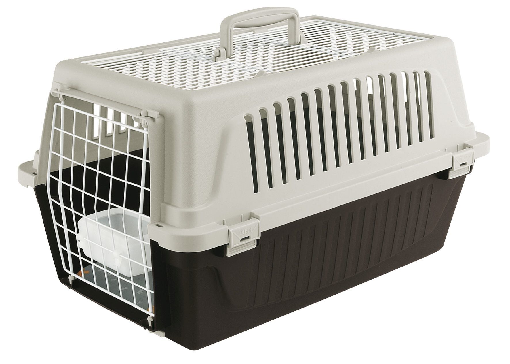 Ferplast - Panier de Transport Atlas 10 Open - Noir Image num&eacute;ro 4