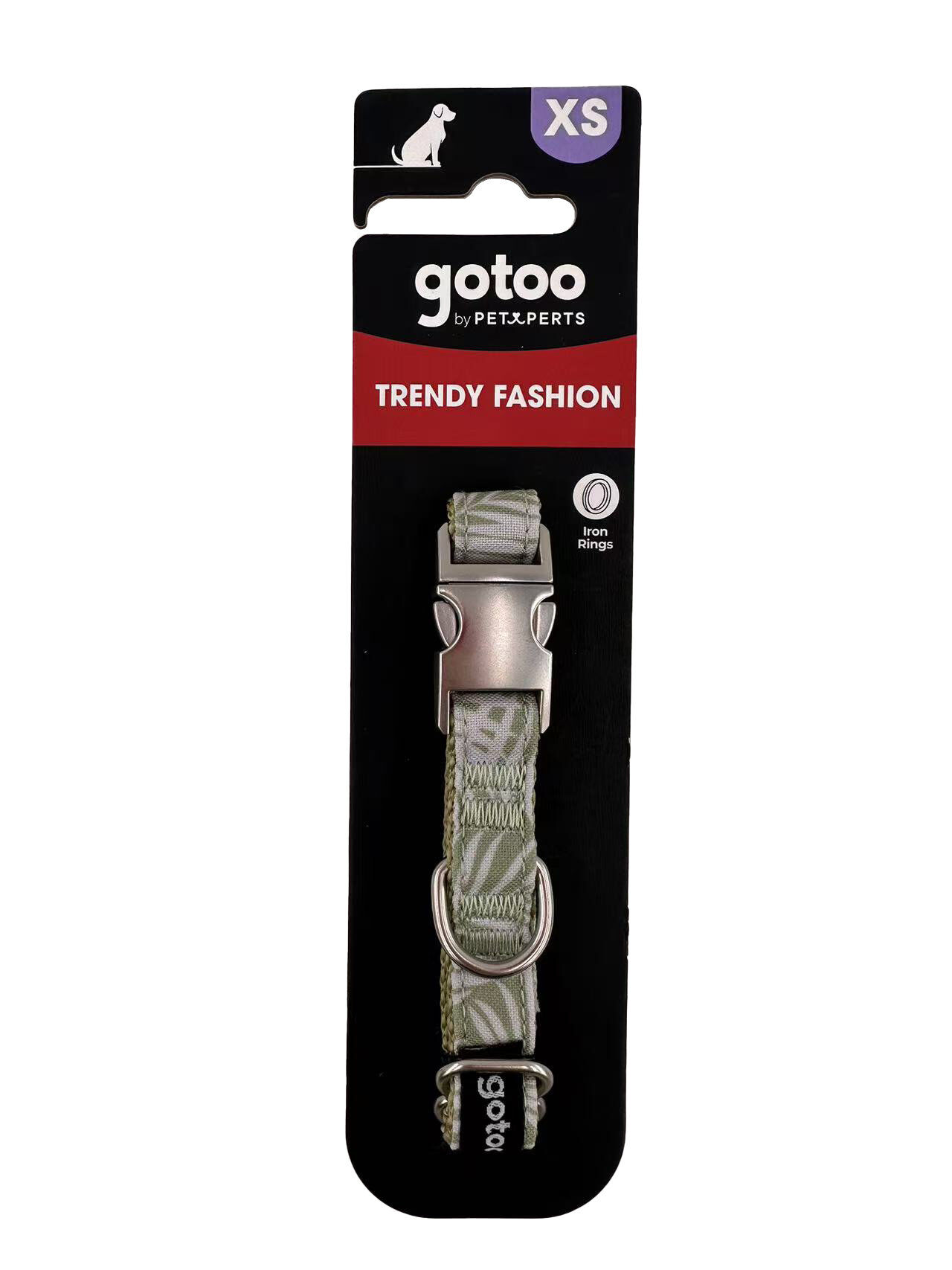 Gotoo - Collier Feuilles Vert pour Chien - XS Image num&eacute;ro 8