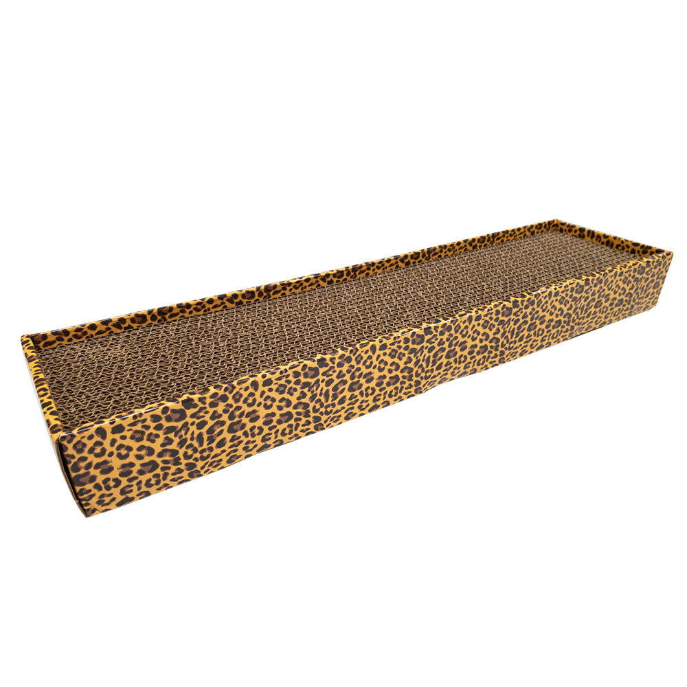 Croci - Griffoir Homedecor Leopard en Carton pour Chats Image num&eacute;ro 3