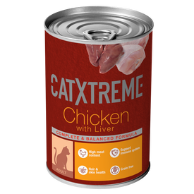Catxtreme - Pâtée au Poulet pour Chat Adulte - 400g