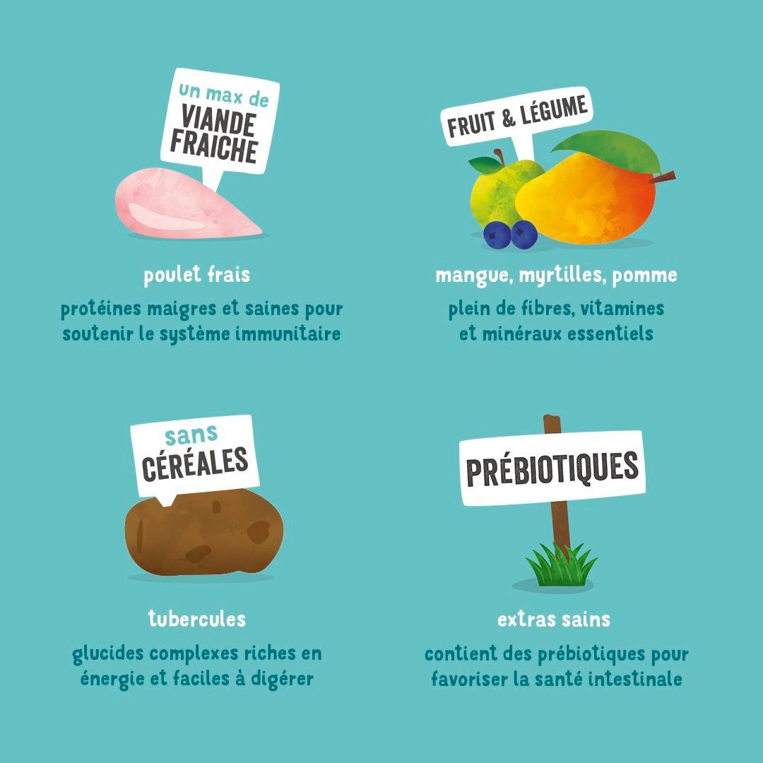 Edgard & Cooper - Croquettes au Poulet pour Chien - 2,5Kg Image num&eacute;ro 5