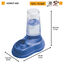 Ferplast - Distributeur Azimut 600 Eau / Nourriture pour Chiens - Bleu Indicateur image numéro 3