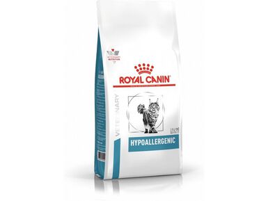 Royal Canin - Croquettes Veterinary Diet Hypoallergenic pour Chat - 2,5Kg