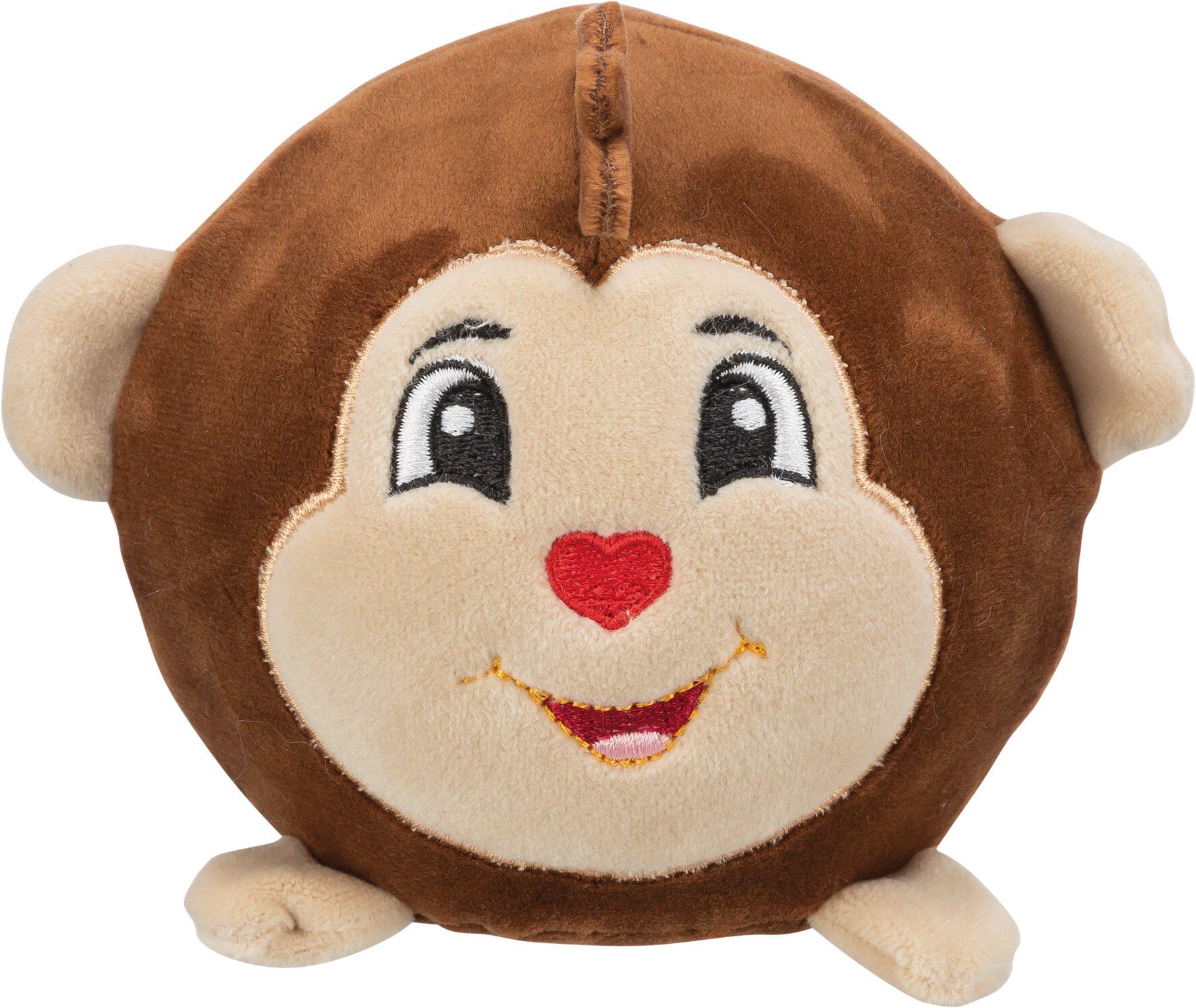 Trixie - SINGE ROND EN PELUCHE - 11 CM Image num&eacute;ro 1