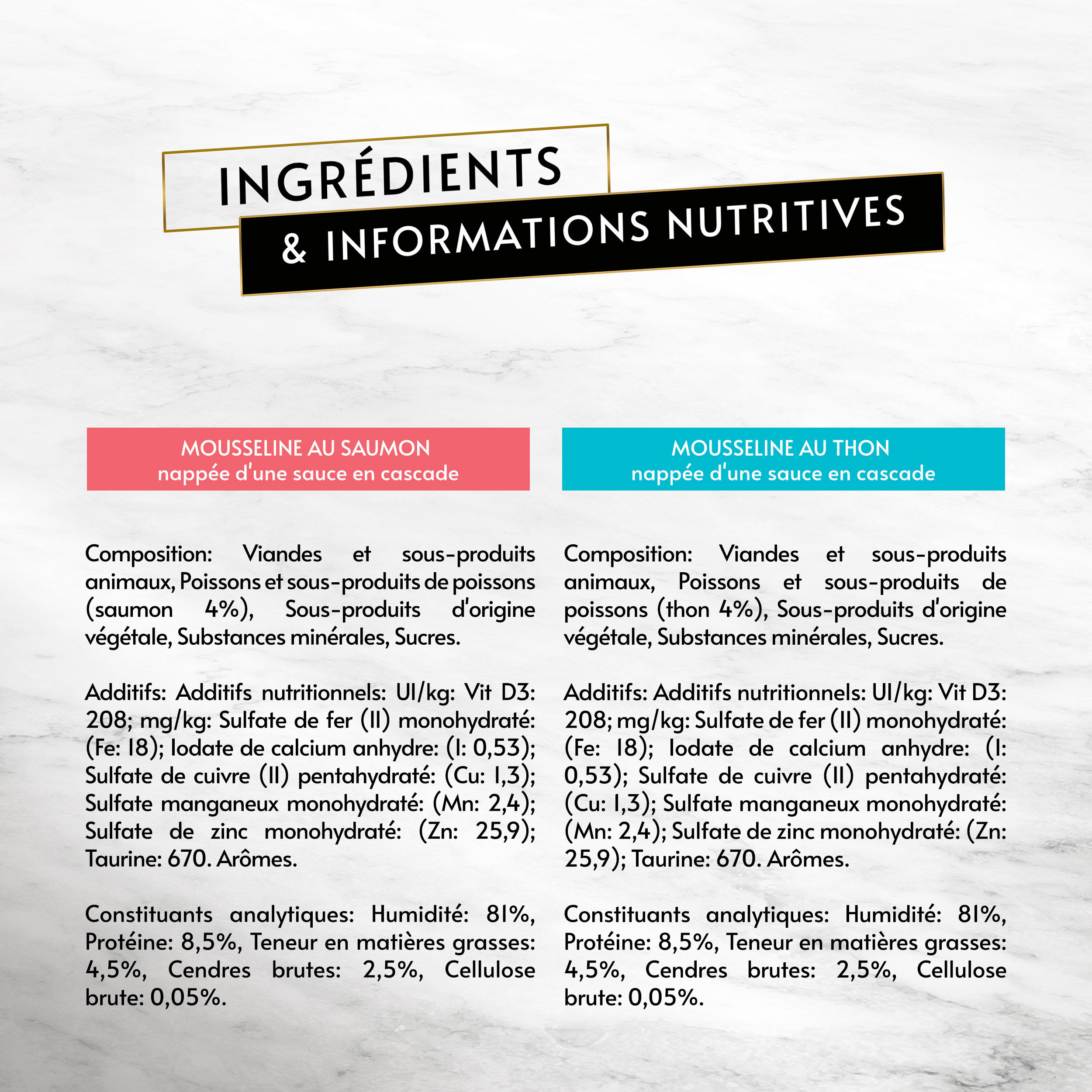 Gourmet - Portions Repas Revelations Mousseline Thon et Saumon pour Chats - 48x57g Image num&eacute;ro 5