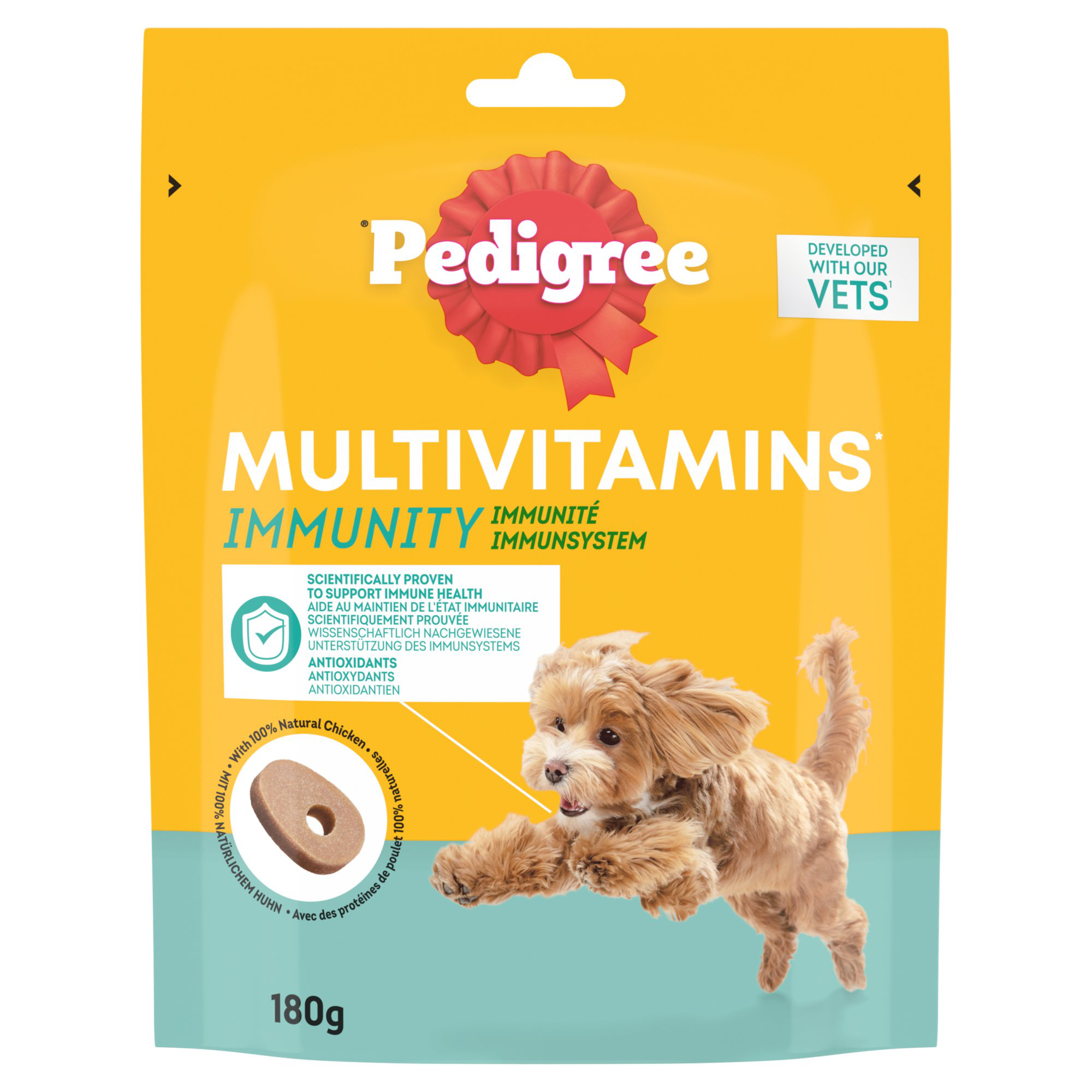 Pedigree - Friandises Multivitamins Immunity pour Chiens - 180g Image num&eacute;ro 1