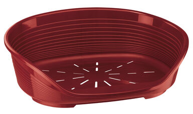 Ferplast - Corbeille Siesta Deluxe 8 Bordeaux pour Chiens