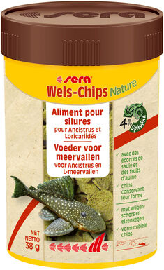 Sera - Aliments en Chips Wels-Chips pour Ancistrus et Silures