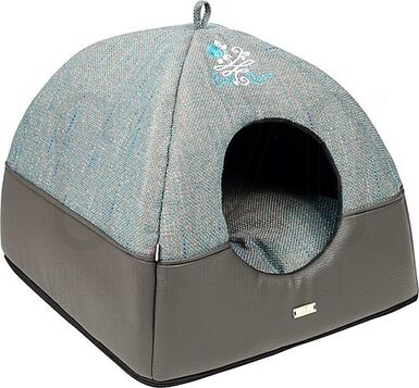 Cazo - Abri Blue Rose pour Chien et Chat - 40x42x42