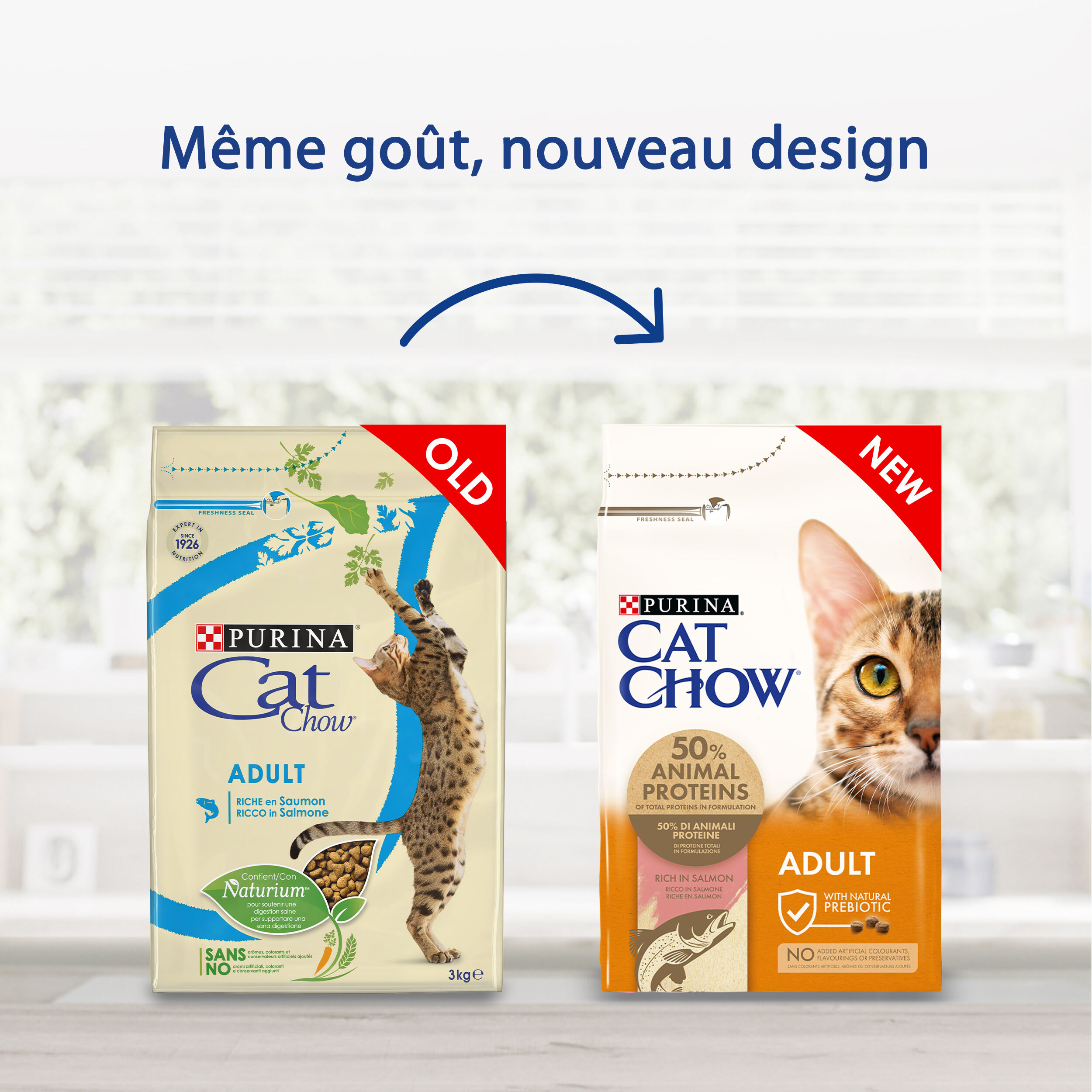 Cat Chow - Croquettes Adult Riche en Saumon pour Chats - 10Kg Image num&eacute;ro 11