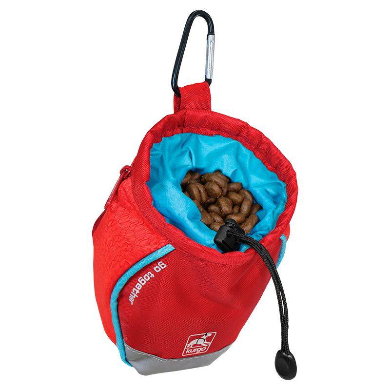 Kurgo - Sac &agrave; Friandises "Go Stuff It" pour Chiens - Rouge Image num&eacute;ro 1