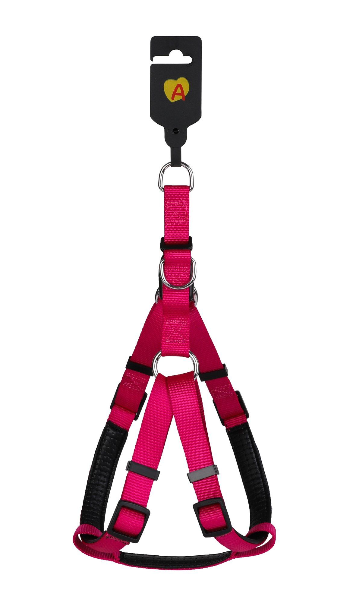 Animalis - Harnais Basic Confort Fuchsia pour Chien - T1 15mm et 45/57cm Image num&eacute;ro 1
