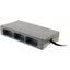 Zenitech - Bloc de 6 Prises à 6A Extraplat - Titanium Indicateur image numéro 2