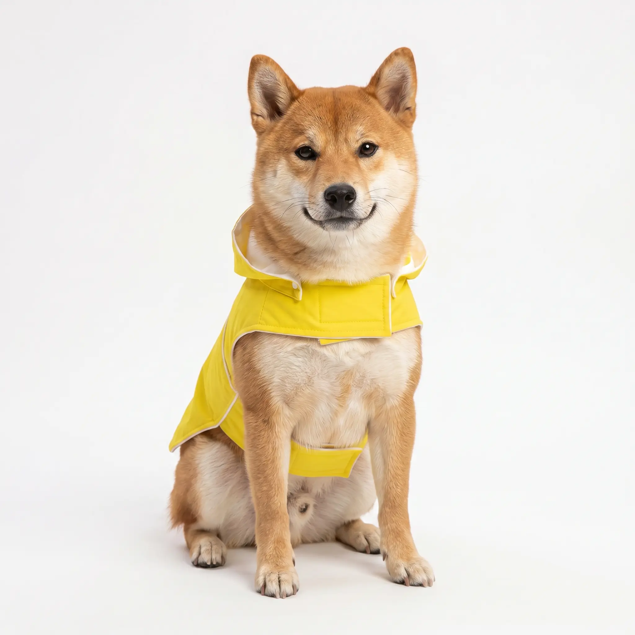 Gotoo - Imperm&eacute;able Jaune R&eacute;fl&eacute;chissant pour Chiens - 40cm Image num&eacute;ro 8