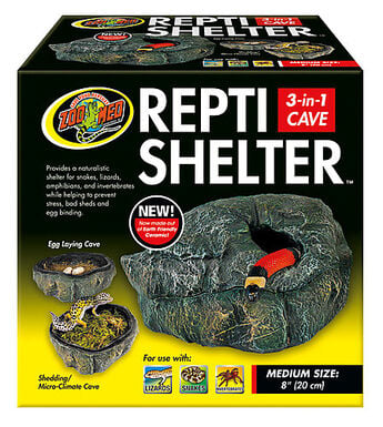 Zoomed - Grotte Repti Shelter pour Reptiles - M