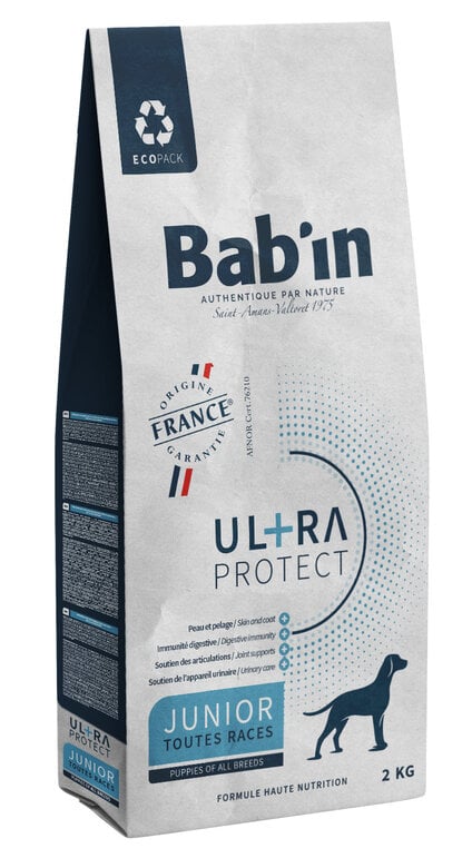 Bab'in - Croquettes Poulet pour Chiots Medium - 2kg Image numéro 1 Bab'in - Croquettes Poulet pour Chiots Medium - 2kg Image numéro 1