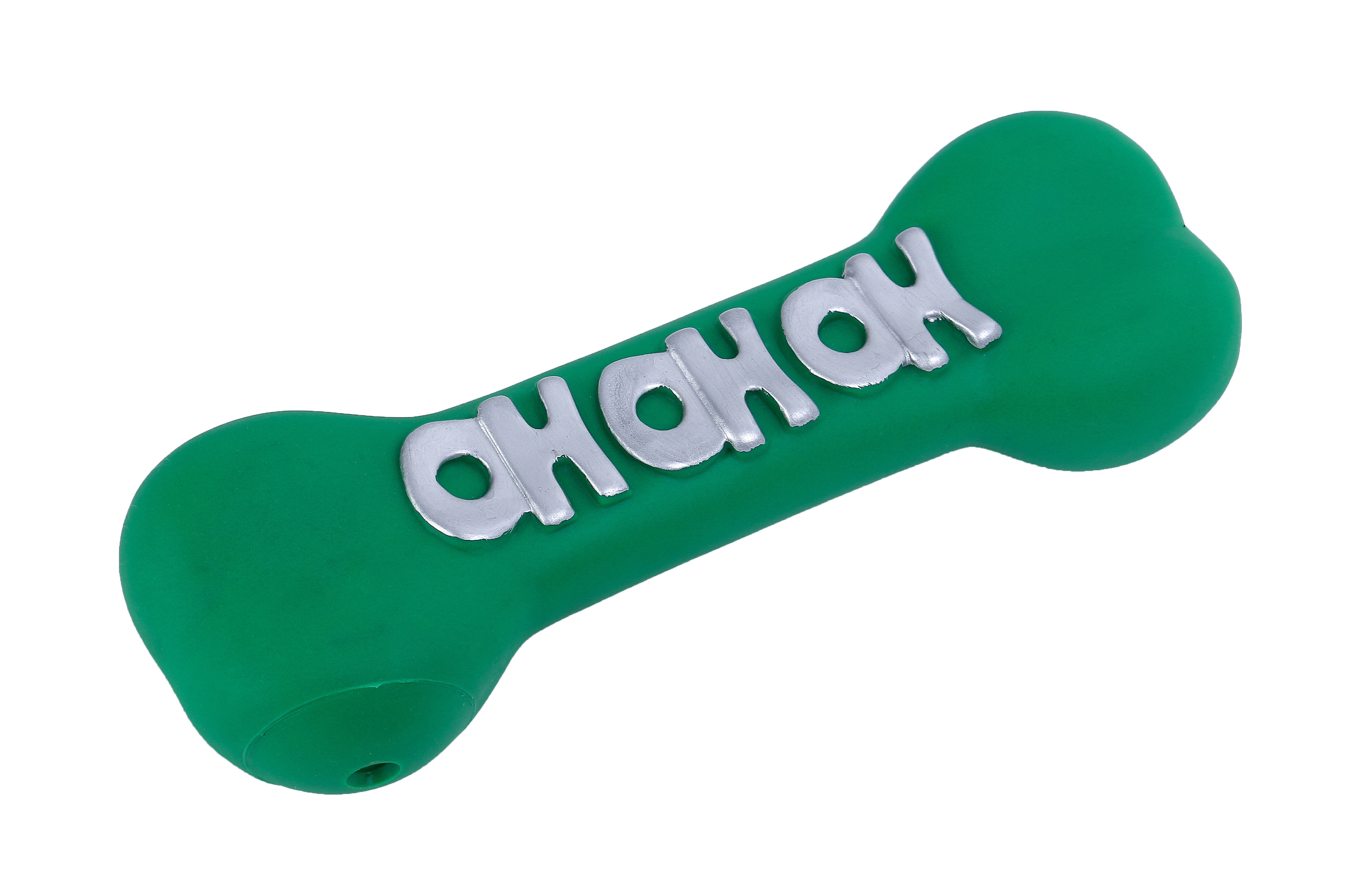 Wouapy - Jouet Os Ohohoh Vinyl pour Chiens - Vert Image num&eacute;ro 1