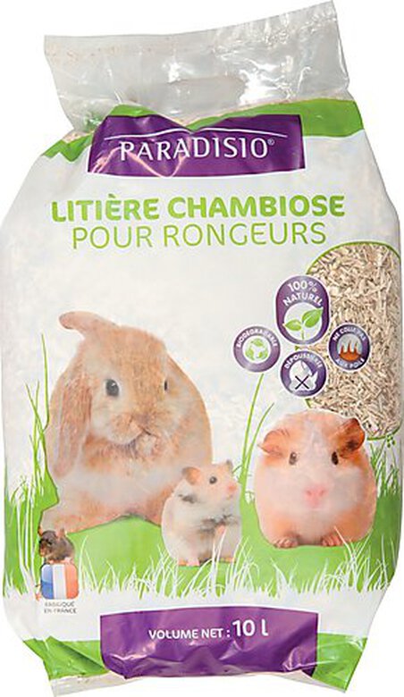 Paradisio - Litière Chambiose pour Rongeurs - 10L image number null
