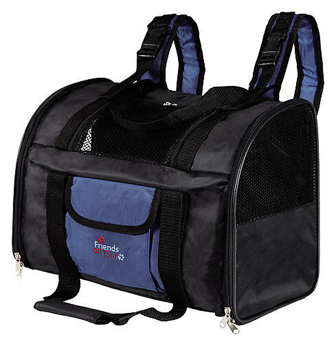 Trixie Sac Dos Connor pour Chien Noir Animalis