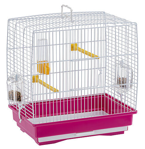Ferplast - Cage Rekord 1 pour Oiseaux Exotiques - Fuchsia Image num&eacute;ro 8