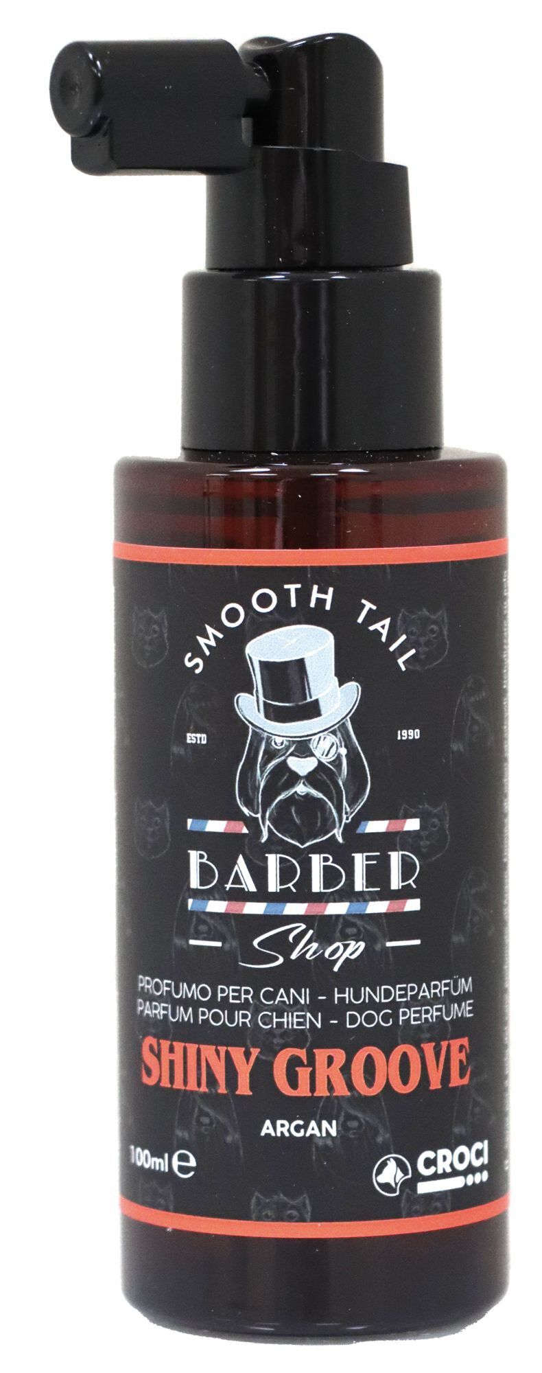 Croci - Eau de Parfum BARBERSHOP &agrave; l'Argan pour Chien - 100ml Image num&eacute;ro 1